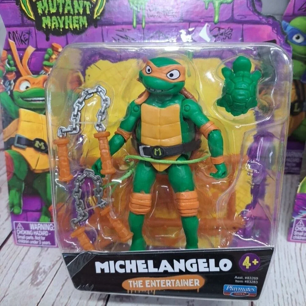 Teenage Mutant Ninja Turtles Mutant Mayhem Action Figures 4-Pack: Raphael Leonar